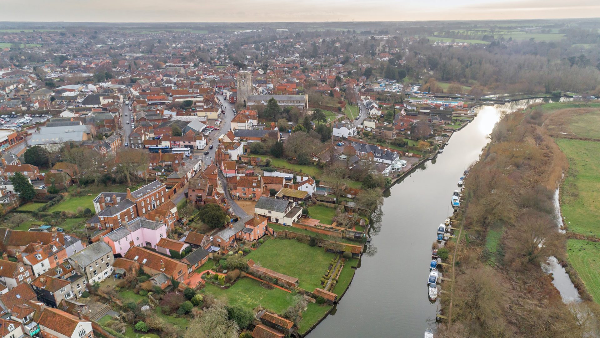 SOLD Mooring Plot, River Waveney, Beccles Waterside Estate Agents