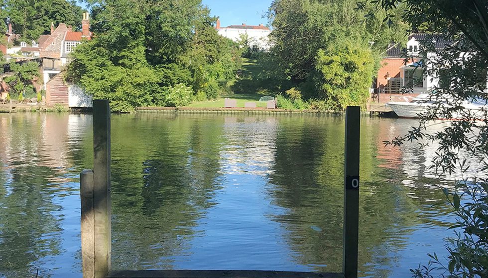 SOLD Mooring Plot, River Waveney, Beccles Waterside Estate Agents