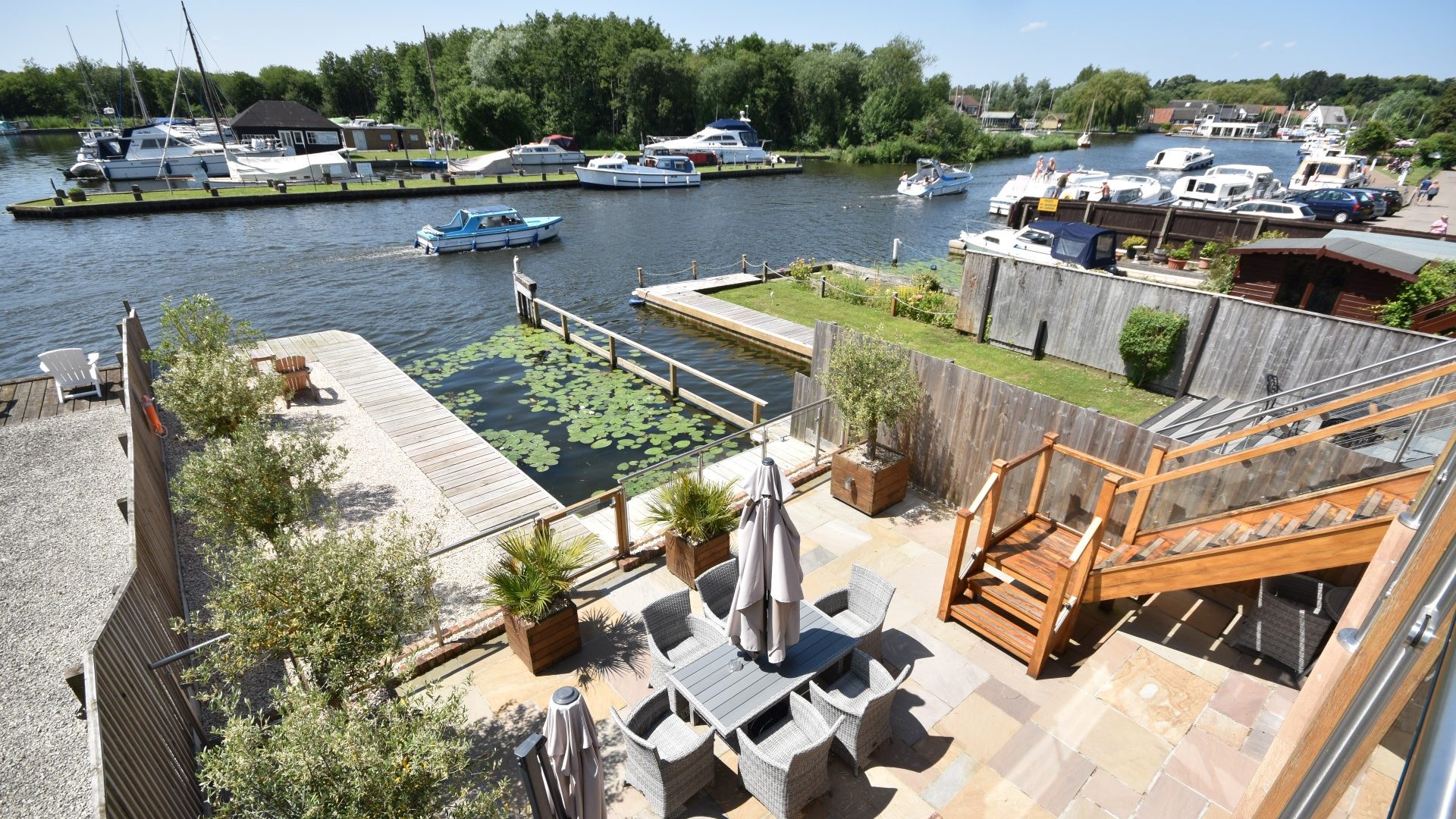 3 storey riverside property, Horning Waterside Estate Agents