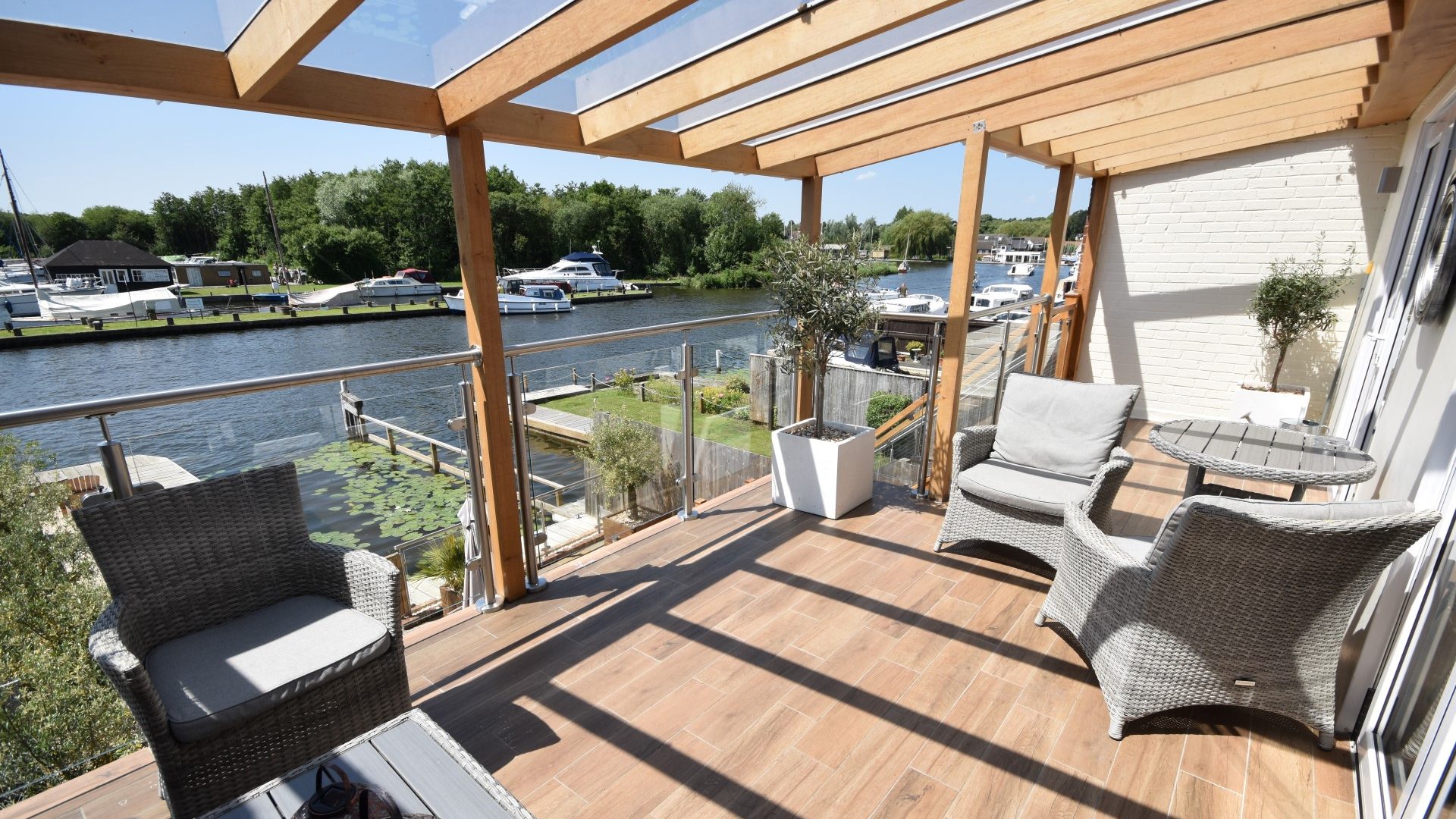 3 storey riverside property, Horning Waterside Estate Agents