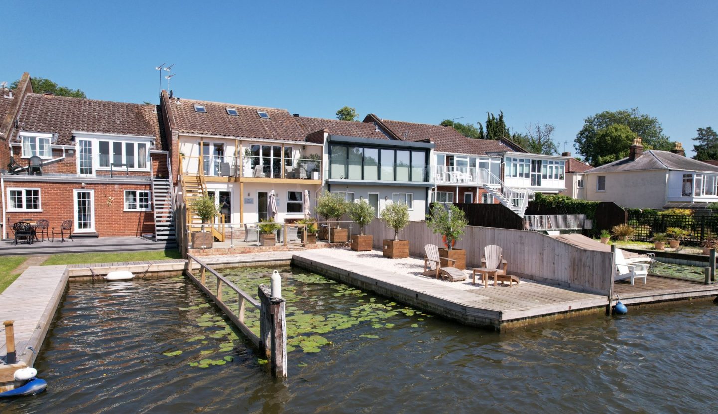 3 storey riverside property, Horning Waterside Estate Agents