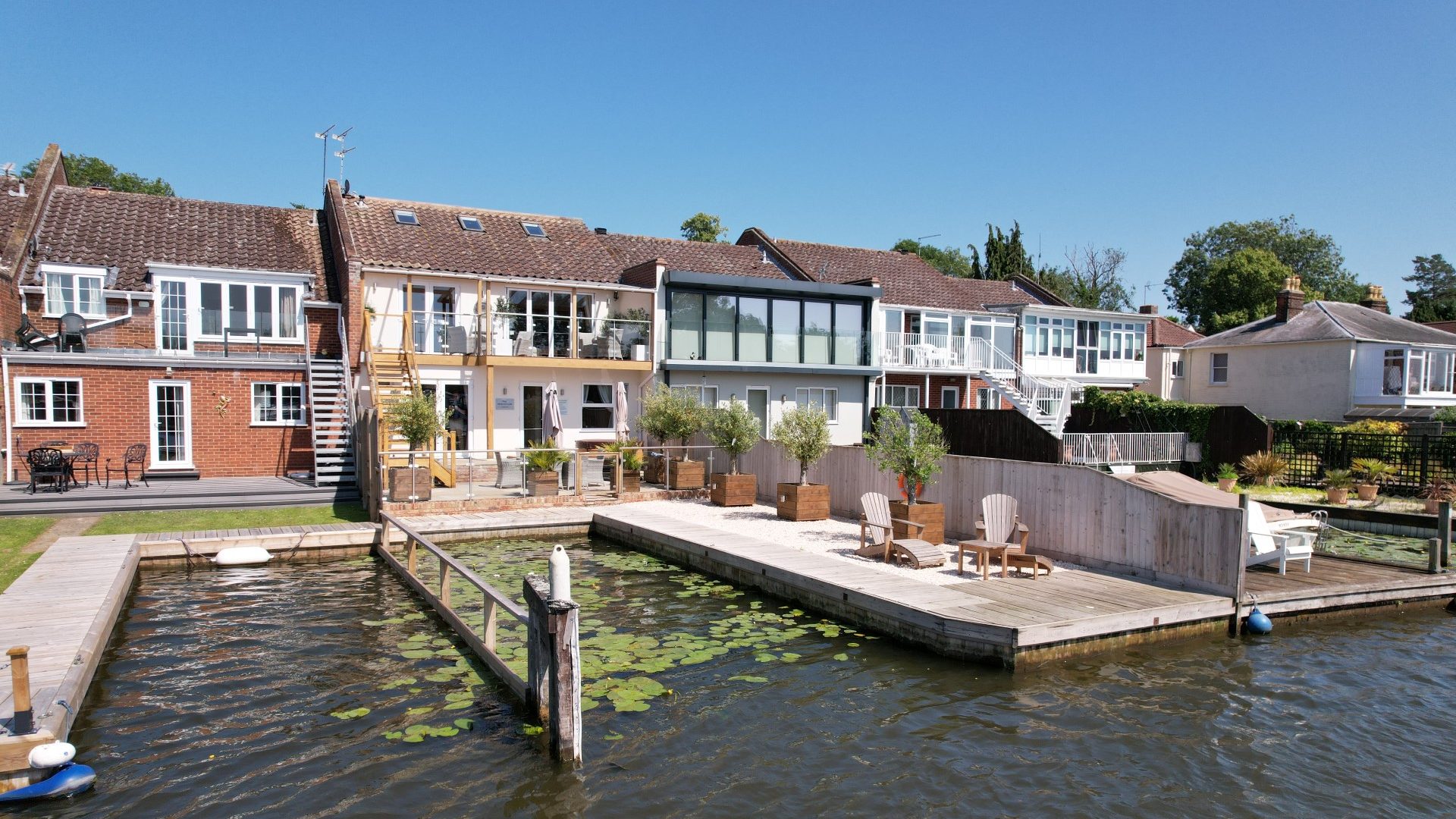 3 storey riverside property, Horning Waterside Estate Agents